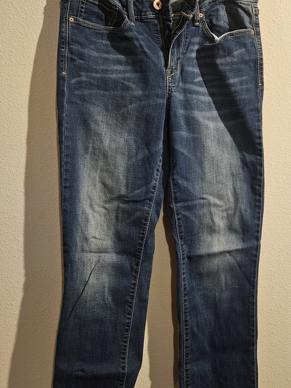Levi's Denizen Women's Faded Indigo Modern Slim Jeans